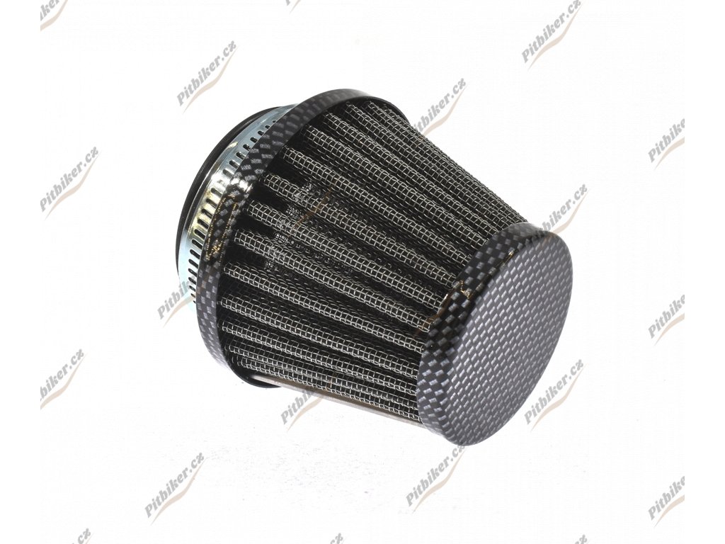 PIT00746 Vzduchový filter 42mm karbón 2