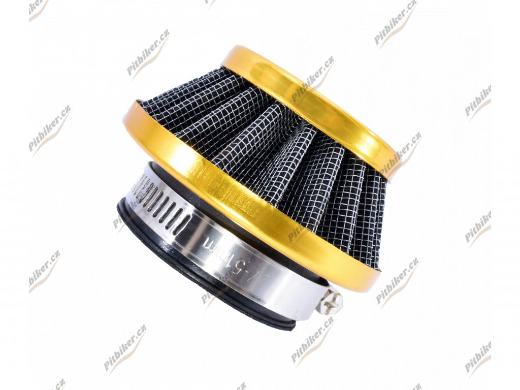Vzduchový filter minibike 42mm zlatý 7723100603317 (16)