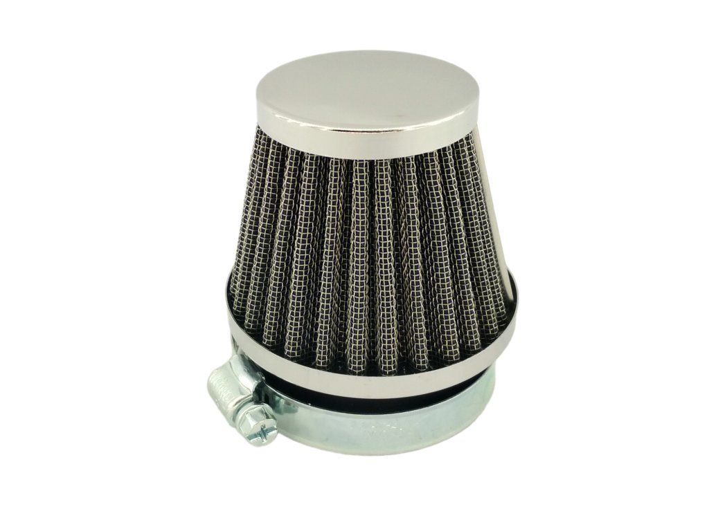 PIT03302 Vzduchový filter 50mm CHRÓM (6)