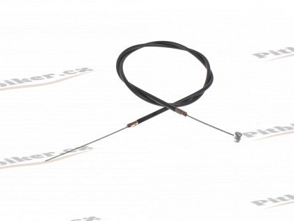 PIT00597 Brzdové lanko minibike zadné čierné