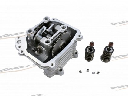 Hlava motora 150cc GY6 s ventilom spalín komplet 7723100584616 (2)