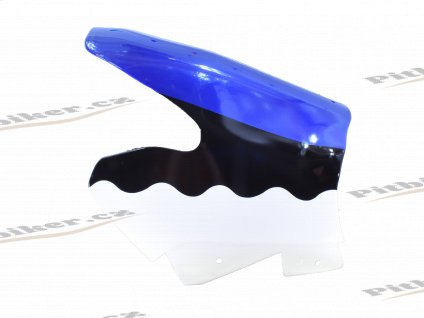 Zadný ľavý plast modro čierno biely minibike 7723100607179 (3)