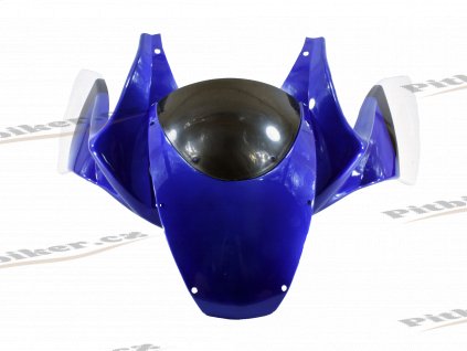 Kapotáž predná maska modro čierno biela minibike 7723100608268 (9)