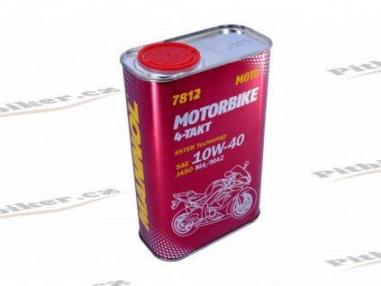 Motorový olej 10W 40 4T MANNOL 7812 motocykel 1L 7723100617871 (15)