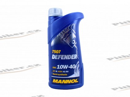 Motorový olej DEFENDER 10W 40 4T MANNOL 7507 1L 7723100618762 (3)