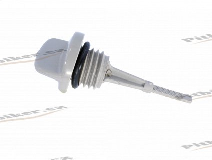 Mierka oleja ATV 110 Lifan 86cc 60mm sivá s tesnením 7723100620543 (3)