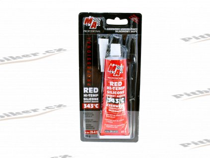 Vysokoteplotný silikónový tmel 85g 343°C ( 20 A12 ) červený 7723100592338 (2)