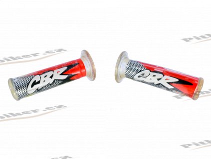 Gripy rýchlopalu CBR Racing red 7723100649056 (3)