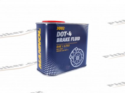 Brzdová kvapalina DOT 4 MANNOL 3002 0,5L 7723100662222 (1)