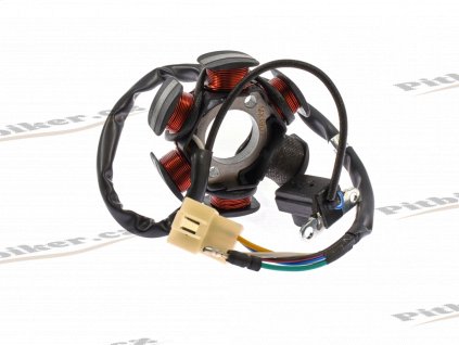 PIT01970 Zapaľovanie stator 6 cievkové ATV 4+1pinsamica (5)