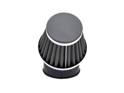 PIT02052 Vzduchový filter 48mm 45° chróm (1)