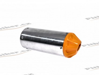 PIT02171 Koncovka výfuku clasic Pitbike žltá