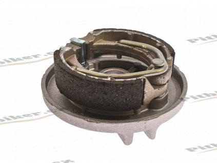 PIT02192 Držiak brzdového bubna + čeľuste 3 ľavý kompletný (5)