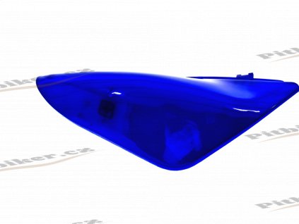 PIT02424 Plast zadný CRF 50 Pitbike pravý modrý