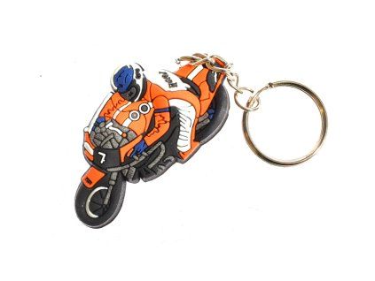 PIT02437 Prívesok motorka 3D gumená
