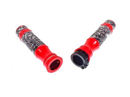 PIT02439 Gripy rýchlopalu Leoshi kovové červené 11