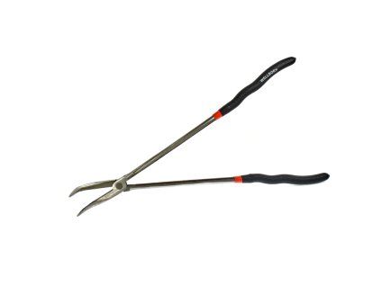 PIT02484 Kliešte dlhé poľgulaté zahnuté