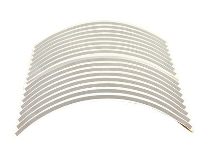 PIT02522 Reflexné nálepky na rafik kolesa 340mm sivé