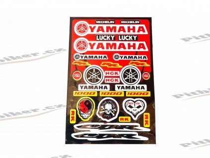 Nálepky mix YAMAHA Typ 6 PIT02683 (2)