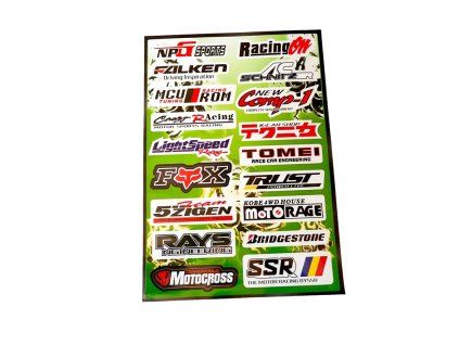 Nálepky mix 18ks Typ 7 PIT02684 (2)