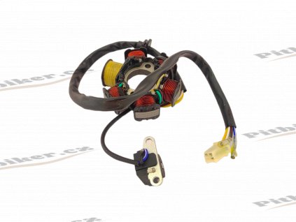 PIT02967 Zapaľovanie stator 6 cievkové ATV 3+1+1pinsamica (2)