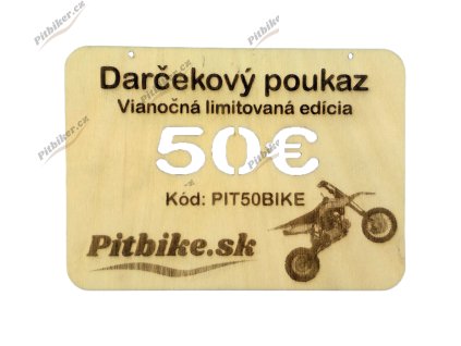 Dárkový poukaz 2023 ECO-limitovaná edice (AAA Hodnota 25€)