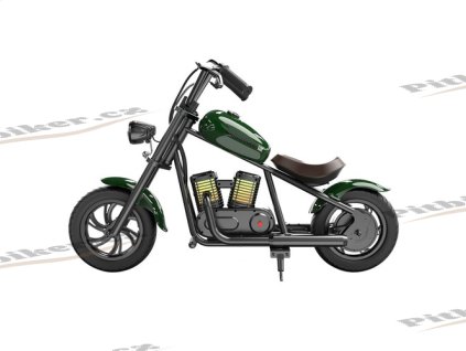 100755 6 hyper gogo challenger 12 plus elektricka motorka pre deti zelena