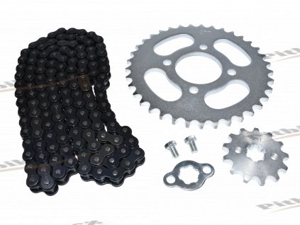 Reťazový kit 420H ATV 110 125cc 7723100528672 (2)