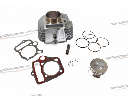PIT00115 Sada valca 125cc 52.40mm 13mm strieborný YX125 1