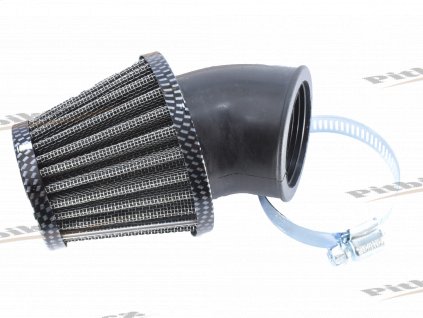 Vzduchový filter 42mm 45° karbón 7723100540742 (2)
