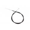 PIT00597 Brzdové lanko minibike zadné čierné 1