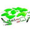 PIT02186 Plasty na pitbike 125cc CRF 50 zelené + polepy 2