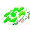 PIT02186 Plasty na pitbike 125cc CRF 50 zelené + polepy 3