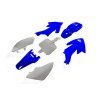 PIT02381 Plasty na pitbike 125cc CRF 50 modro biele 2