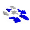 PIT02381 Plasty na pitbike 125cc CRF 50 modro biele 3