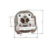 PIT02462 Hlava motora kostra 150cc GY6 (4) New