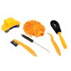PIT03208 Sada kartáčov na čistenie 6ks oranžové (6)
