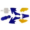 PIT03339 Plasty na pitbike 125cc CRF 50 žlto modré typ 2 (4)