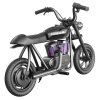 100227 10 hyper gogo pioneer 12 plus elektricky chopper motocykel pre deti cierny