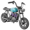 101592 10 hyper gogo pioneer 12 plus elektricky chopper motocykel pre deti modry