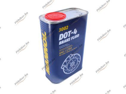 PIT01616 - Brzdová kvapalina DOT 4 MANNOL 3002 - 1L