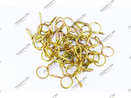 PIT01386 - Objímka na hadicu 5mm - clasic zlatá 50ks