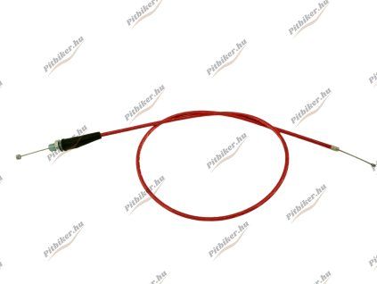 PIT03062 - Gázkábel Pitbike 125cc - M10 100cm - piros