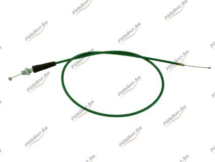 PIT03059 - Gázkábel Pitbike 125cc - M10 100cm - zöld