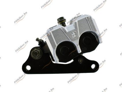 PIT01701 - Brzdový strmeň pitbike 95 mm - predný strieborný