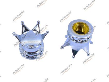 PIT03149 - Čiapočka autoventilu - koruna strieborná - 10ks