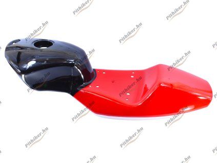 Fairing - piros - fekete - fehér - minibike