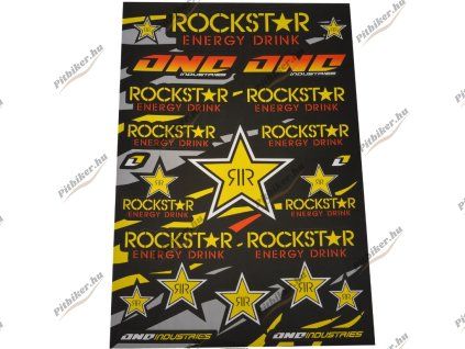 PIT03399 - Nálepky mix ROCKSTAR Energy drink - Typ 14