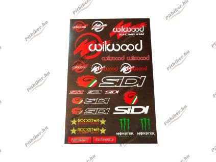 PIT02688 - Nálepky mix WILWOOD - Typ 11