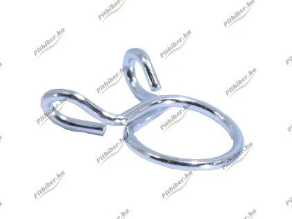 Klasszikus ezüst tömlőbilincs - 11mm 100 db
